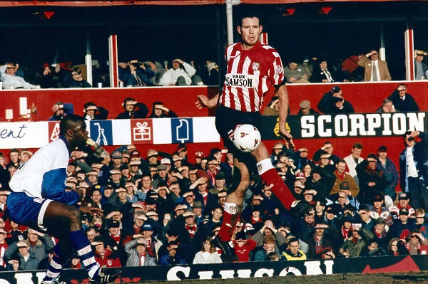 Lee Howey playing for Sunderland. Circa 1995