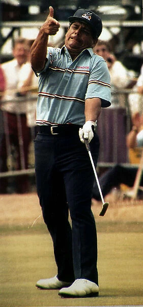 Lee Trevino USA Golfer July 1989