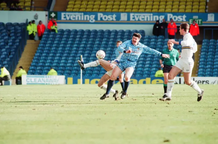Framed Print : Leeds 1-0 Coventry, Premier league match at Elland Road, Saturday 19th March 1994