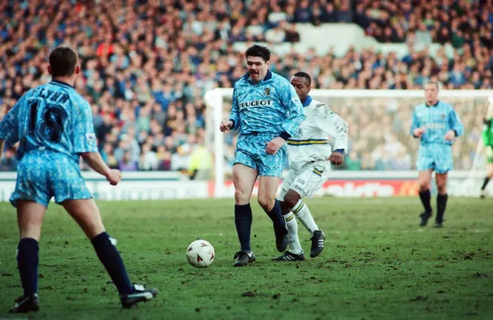 Framed Print : Leeds 1-0 Coventry, Premier league match at Elland Road, Saturday 19th March 1994 Framed Print : Leeds 1-0 Coventry, Premier league match at Elland Road, Saturday 19th March 1994