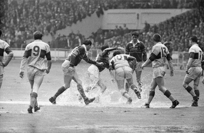 Framed Print : Leeds 11-10 Wakefield Trinity, Rugby League Challenge Cup Final match at Wembley Stadium