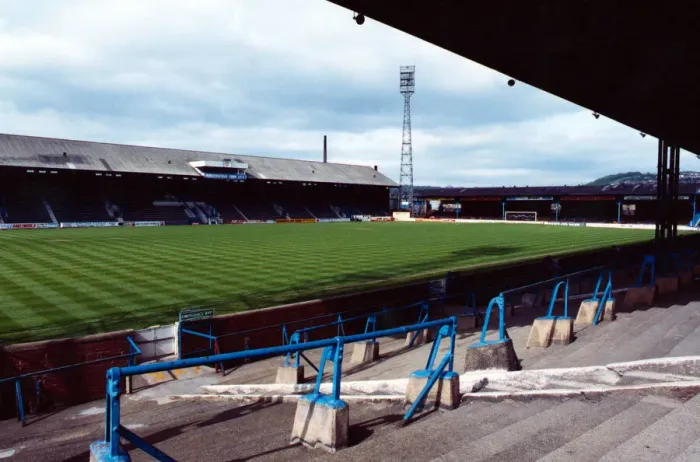 Framed Print : Leeds Road was a football stadium in Huddersfield. It operated from its construction in