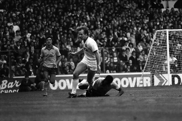 Leeds United 0 v. Arsenal 0. Division one football. September 1981 MF03-14-061
