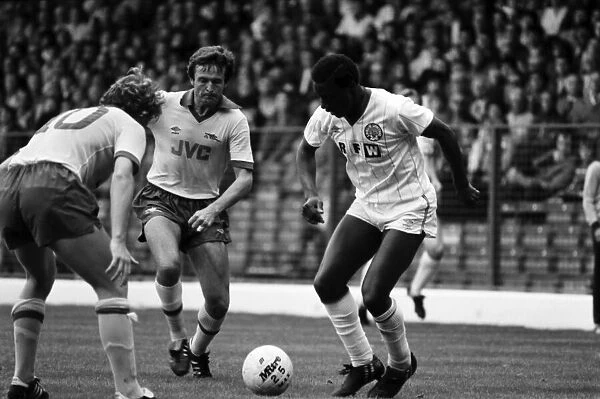 Leeds United 0 v. Arsenal 0. Division one football. September 1981 MF03-14-066