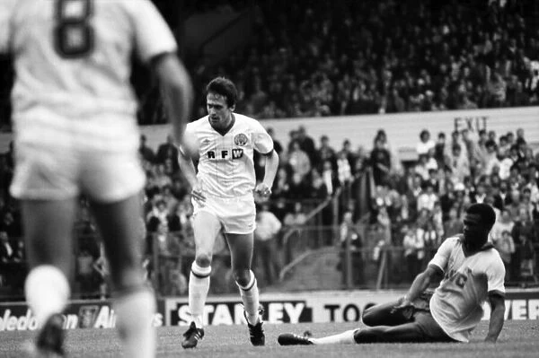 Leeds United 0 v. Arsenal 0. Division one football. September 1981 MF03-14-045