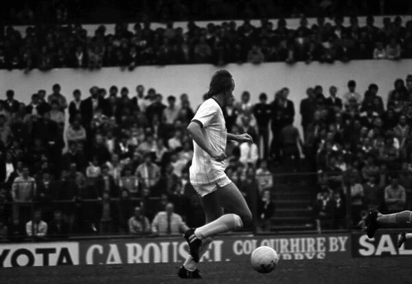 Leeds United 0 v. Arsenal 0. Division one football. September 1981 MF03-14-044
