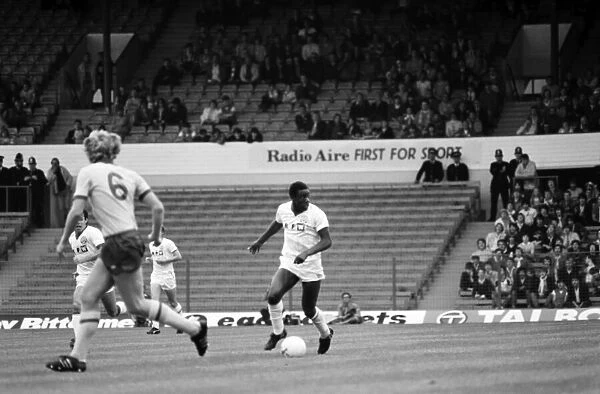 Leeds United 0 v. Arsenal 0. Division one football. September 1981 MF03-14-032