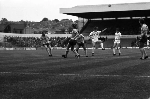 Leeds United 0 v. Arsenal 0. Division one football. September 1981 MF03-14-053