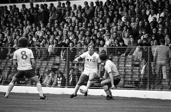 Leeds United 0 v. Arsenal 0. Division one football. September 1981 MF03-14-033