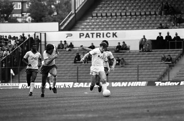 Leeds United 0 v. Arsenal 0. Division one football. September 1981 MF03-14-036