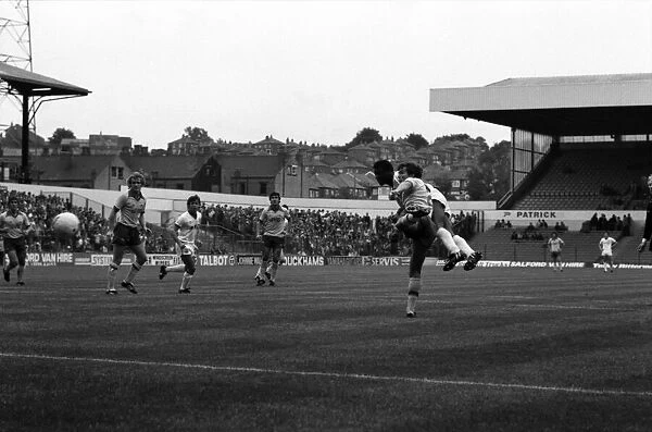 Leeds United 0 v. Arsenal 0. Division one football. September 1981 MF03-14-055