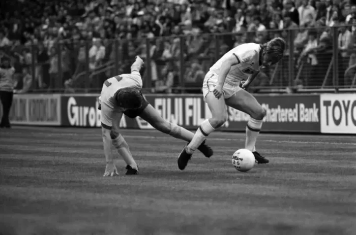 Framed Print : Leeds United 0 v. Arsenal 0. Division one football. September 1981 MF03-14-022 Framed Print : Leeds United 0 v. Arsenal 0. Division one football. September 1981 MF03-14-022