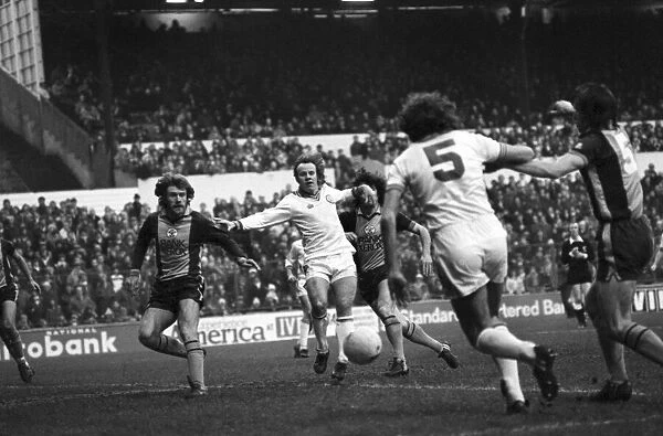 Leeds United 0 v. Southampton 3. Division One Football. January 1981 MF01-07-049
