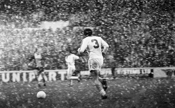 Leeds United 0 v. Southampton 3. Division One Football. January 1981 MF01-07-043