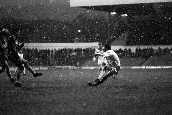 Leeds United 0 v. Southampton 3. Division One Football. January 1981 MF01-07-058