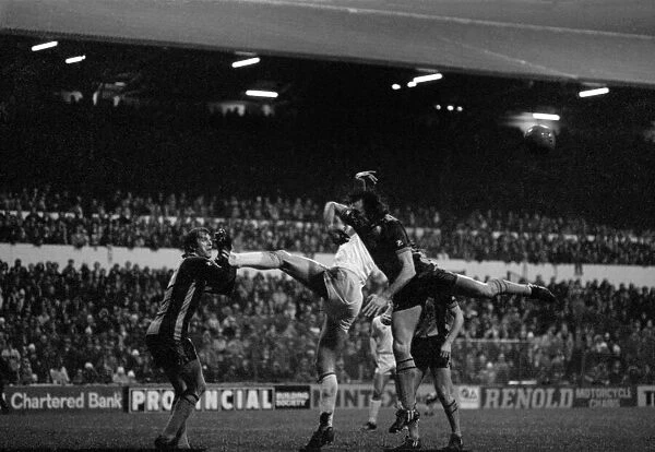 Leeds United 0 v. Southampton 3. Division One Football. January 1981 MF01-07-055