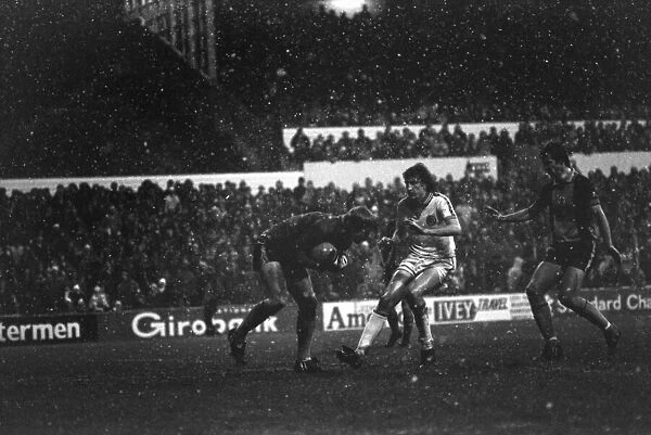 Leeds United 0 v. Southampton 3. Division One Football. January 1981 MF01-07-051
