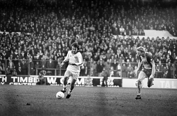 Leeds United 0 v. Southampton 3. Division One Football. January 1981 MF01-07-032