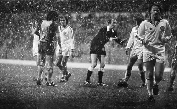 Leeds United 0 v. Southampton 3. Division One Football. January 1981 MF01-07-042