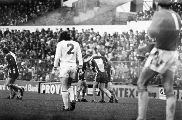 Leeds United 0 v. Southampton 3. Division One Football. January 1981 MF01-07-038