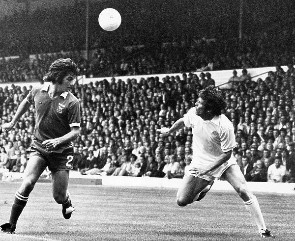 Leeds United 1-1 Ipswich Town, league match at Elland Road, Saturday 23rd August 1975