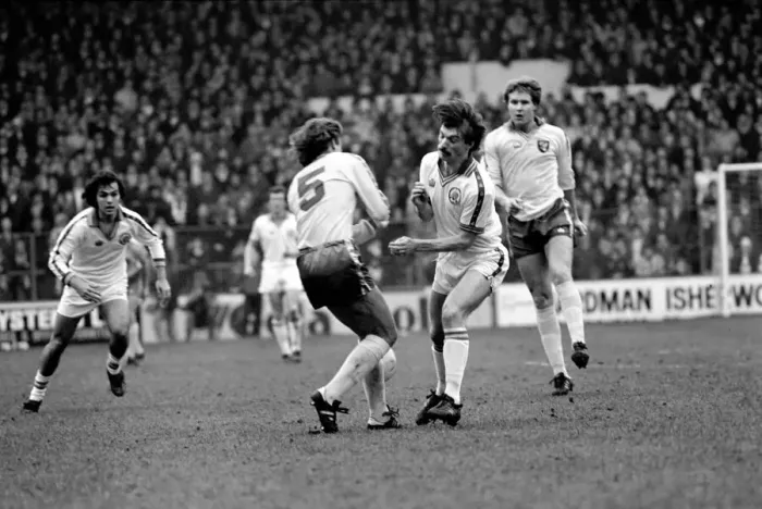 Framed Print : Leeds United 1 v. Norwich City 0. Division One Football. January 1981 MF01-18-017 Framed Print : Leeds United 1 v. Norwich City 0. Division One Football. January 1981 MF01-18-017