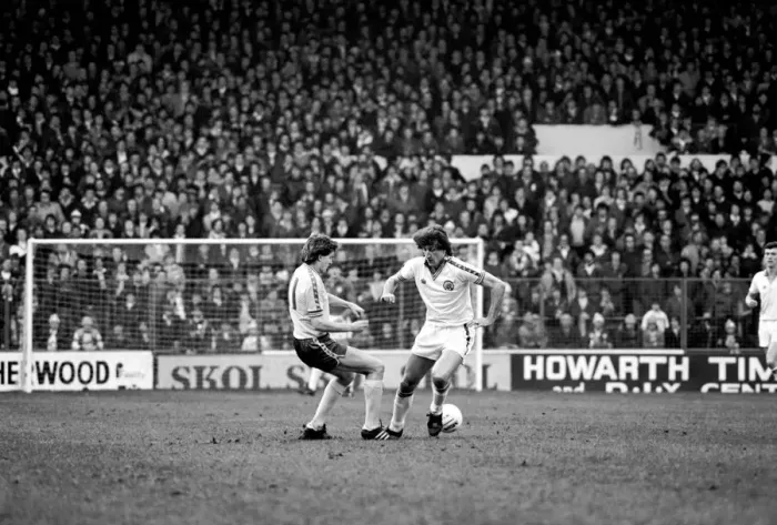 Framed Print : Leeds United 1 v. Norwich City 0. Division One Football. January 1981 MF01-18-031 Framed Print : Leeds United 1 v. Norwich City 0. Division One Football. January 1981 MF01-18-031