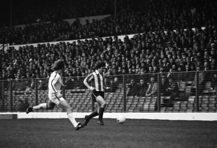 Framed Print : Leeds United 1 v. Stoke City 3. Division One Football. February 1981 MF01-29-102 Framed Print : Leeds United 1 v. Stoke City 3. Division One Football. February 1981 MF01-29-102