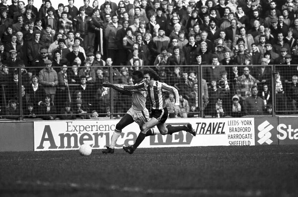 Leeds United 1 v. Stoke City 3. Division One Football. February 1981 MF01-29-023