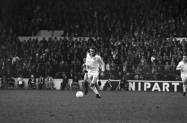 Leeds United 1 v. Stoke City 3. Division One Football. February 1981 MF01-29-050