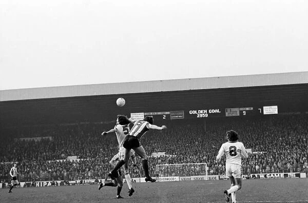 Leeds United 1 v. Stoke City 3. Division One Football. February 1981 MF01-29-118