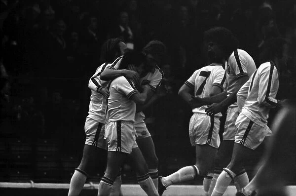 Leeds United 1 v. Stoke City 3. Division One Football. February 1981 MF01-29-082