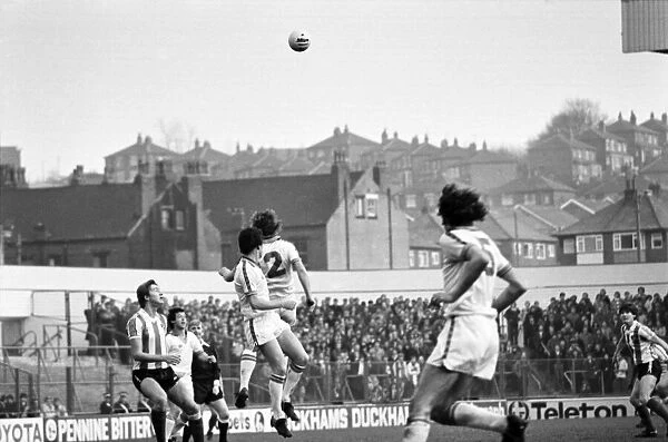 Leeds United 1 v. Stoke City 3. Division One Football. February 1981 MF01-29-090