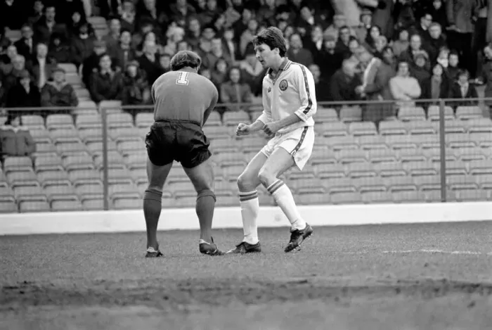 Framed Print : Leeds United 1 v. Sunderland 0. Division One Football. February 1981 MF01-33-062