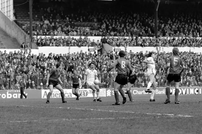Framed Print : Leeds United 1 v. Sunderland 0. Division One Football. February 1981 MF01-33-021 Framed Print : Leeds United 1 v. Sunderland 0. Division One Football. February 1981 MF01-33-021