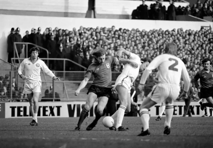Framed Print : Leeds United 1 v. Sunderland 0. Division One Football. February 1981 MF01-33-001