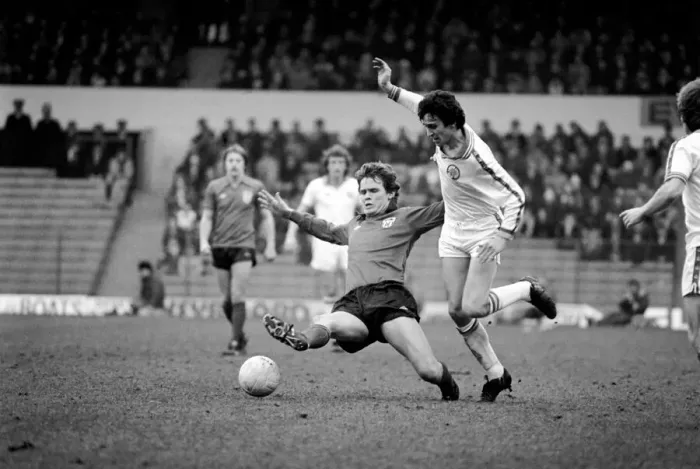 Framed Print : Leeds United 1 v. Sunderland 0. Division One Football. February 1981 MF01-33-051