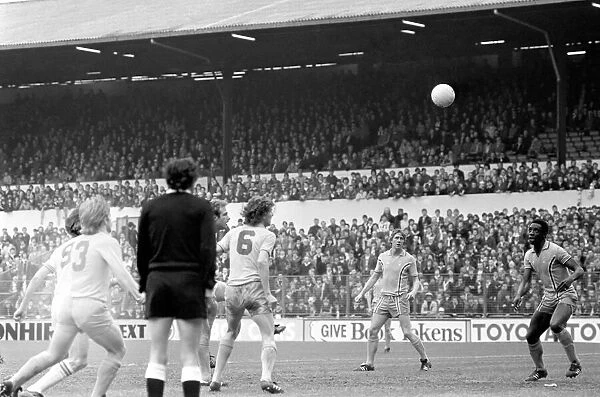 Leeds United 3 v. Coventry 0. Division 1 Football. April 1981 MF02-11-053