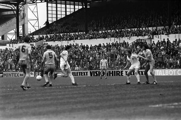 Leeds United 3 v. Coventry 0. Division 1 Football. April 1981 MF02-11-052
