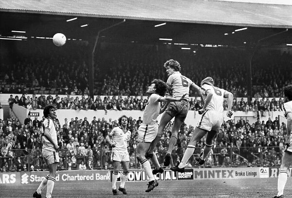 Leeds United 3 v. Coventry 0. Division 1 Football. April 1981 MF02-11-004