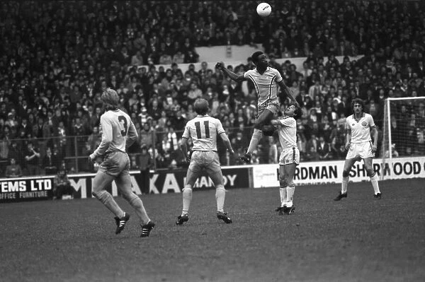 Leeds United 3 v. Coventry 0. Division 1 Football. April 1981 MF02-11-035