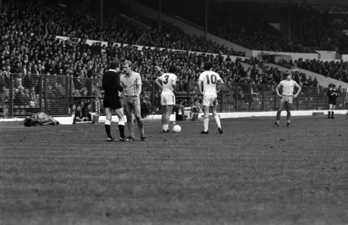 Framed Print : Leeds United 3 v. Coventry 0. Division 1 Football. April 1981 MF02-11-060 Framed Print : Leeds United 3 v. Coventry 0. Division 1 Football. April 1981 MF02-11-060