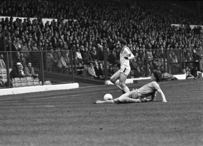Framed Print : Leeds United 3 v. Coventry 0. Division 1 Football. April 1981 MF02-11-075