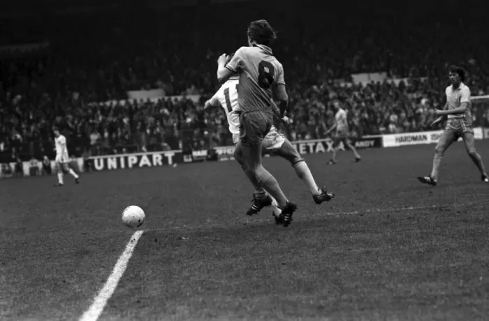 Framed Print : Leeds United 3 v. Coventry 0. Division 1 Football. April 1981 MF02-11-045 Framed Print : Leeds United 3 v. Coventry 0. Division 1 Football. April 1981 MF02-11-045