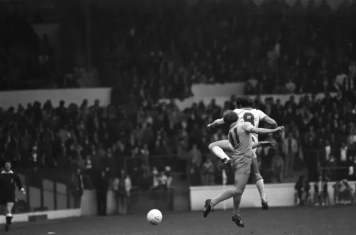 Framed Print : Leeds United 3 v. Coventry 0. Division 1 Football. April 1981 MF02-11-036