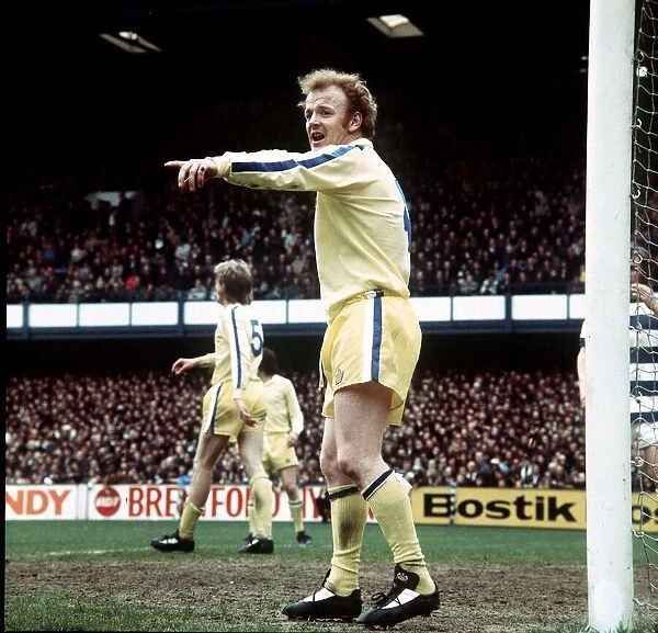 Leeds United captain Billy Bremner Circa 1974