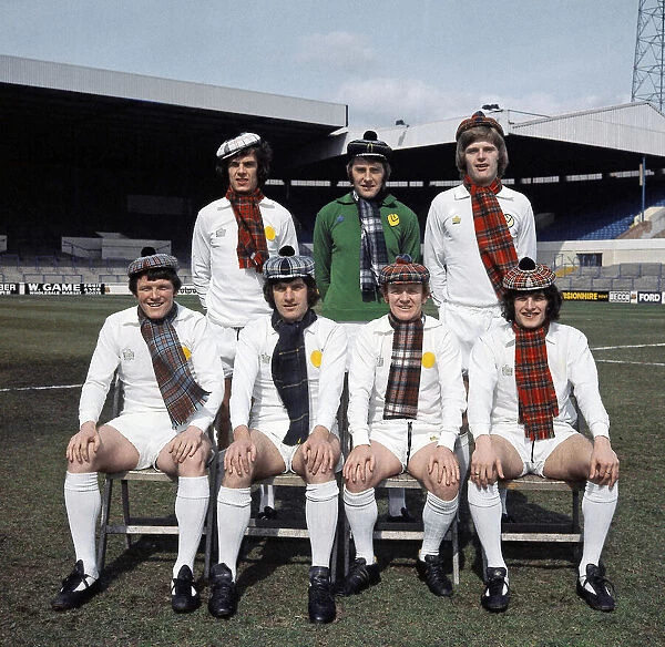 Leeds United football team 1975 Scotland International players Joe Jordan Asas