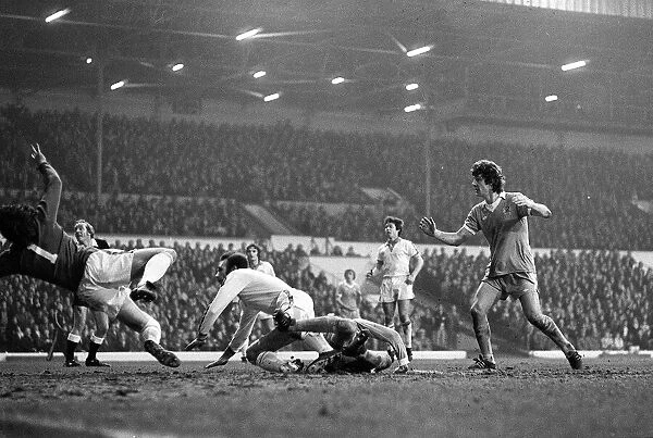Leeds United v Manchester City during the FA Cup Third Round match at Elland Road January