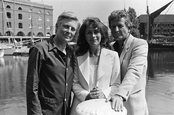 Left to right, Paul Daneman, Nanette Newman and Keith Barron