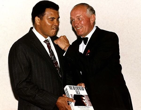 Legendary American boxer Muhammad Ali, formerly Cassius Clay